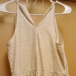 Universal Thread👠 Women's Cream Maxi Dress | Size S | MINT Condition 👠